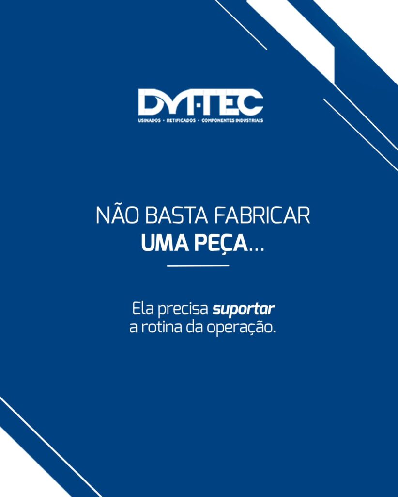 Não basta fabricar uma peça…